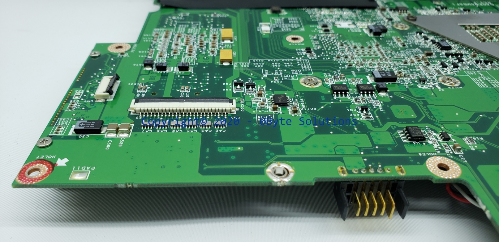 Toshiba DA0EW6MB6F1 (Rev F) Notebook Mainboard with CPU Fan & CPU
