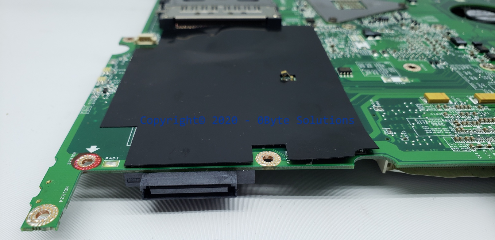 Toshiba DA0EW6MB6F1 (Rev F) Notebook Mainboard with CPU Fan & CPU