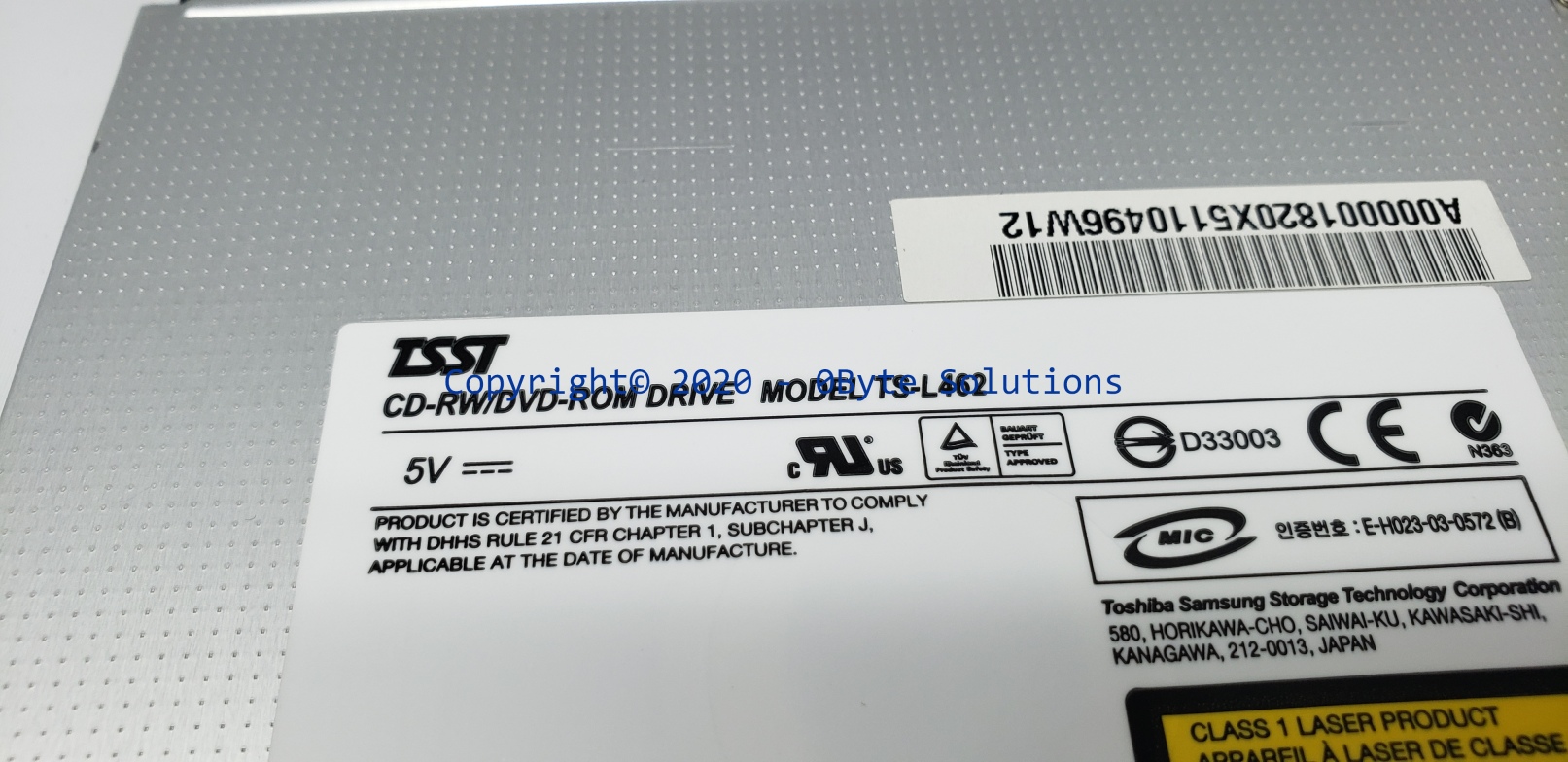 TSST TS-L462 CD-RW/DVD Drive