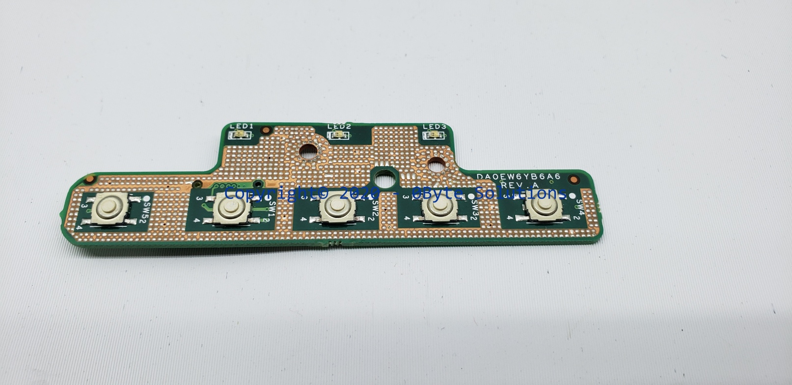 Toshiba DA0EW6YB6A6 Power Button/LED Board