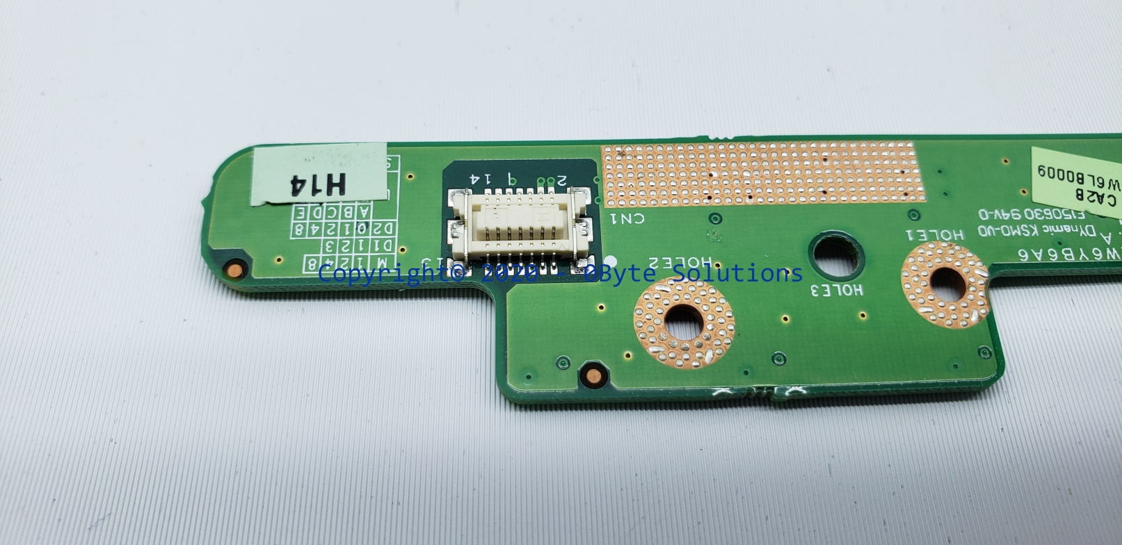 Toshiba DA0EW6YB6A6 Power Button/LED Board