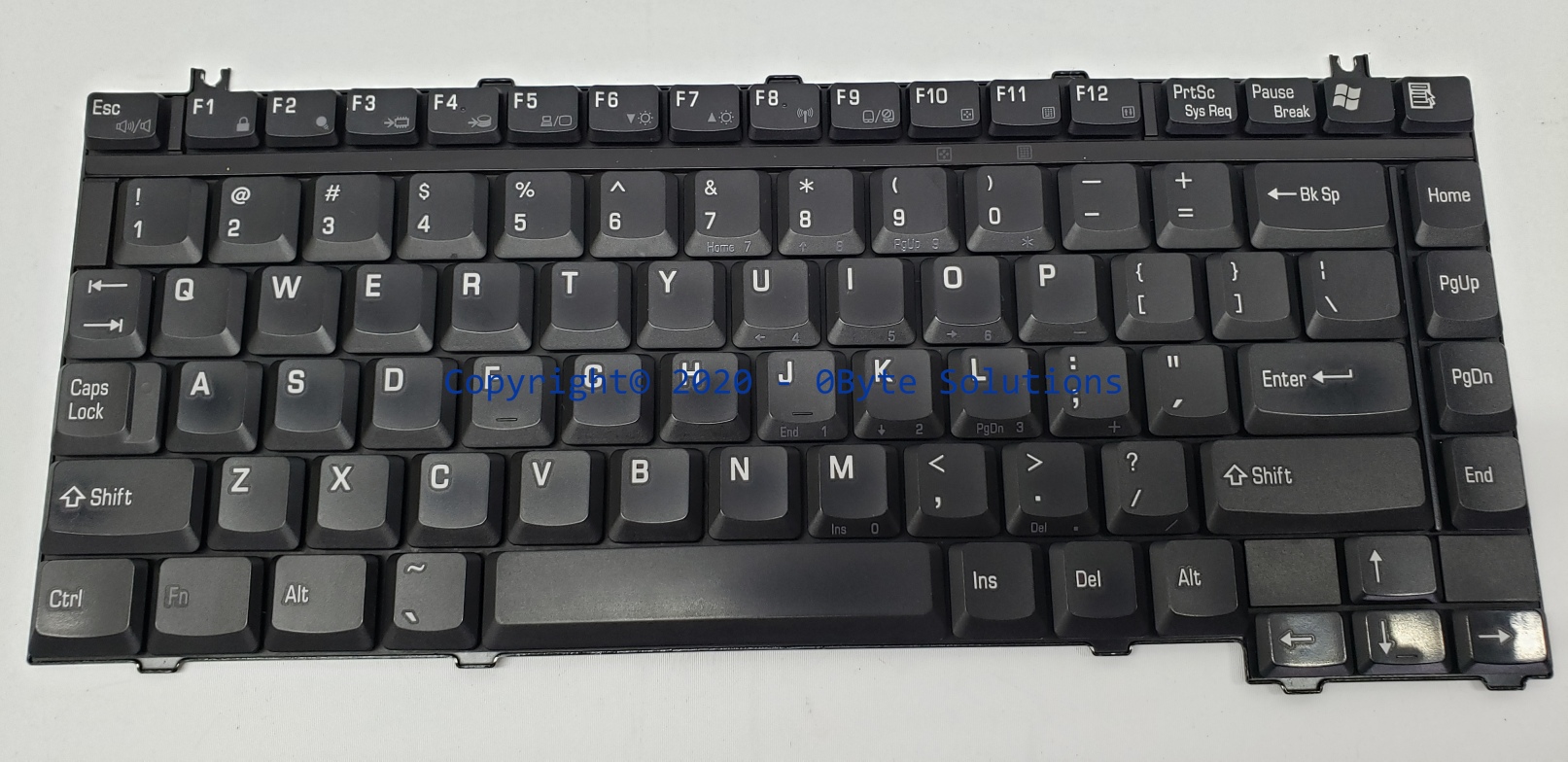 Toshiba K000016050/NSK-T4301/99.N5682.301/PK13CW10100 Rev:A00 Notebook Keyboard