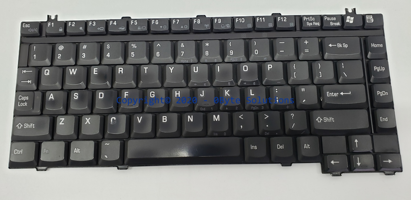 Toshiba K000016050/NSK-T4301/99.N5682.301/PK13CW10100 Rev:A00 Notebook Keyboard