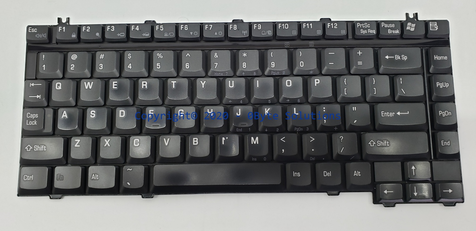 Toshiba K000016050/NSK-T4301/99.N5682.301/PK13CW10100 Rev:A00 Notebook Keyboard