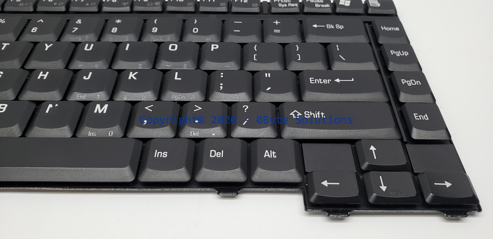 Toshiba K000016050/NSK-T4301/99.N5682.301/PK13CW10100 Rev:A00 Notebook Keyboard