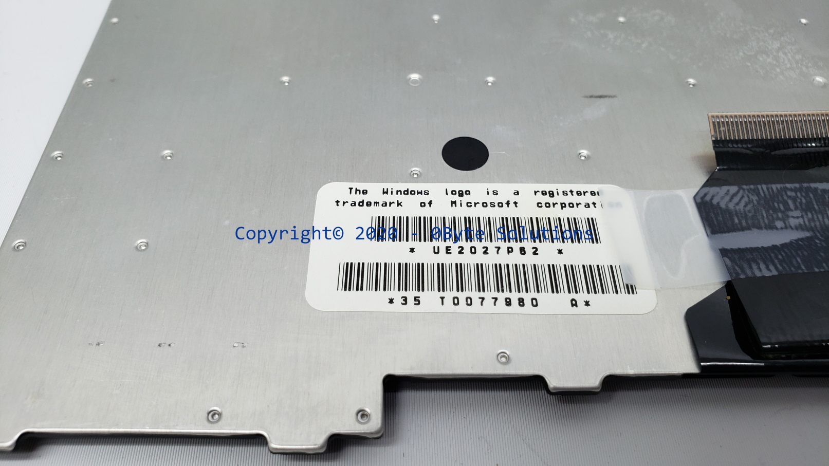 Toshiba UE2027P62 Notebook Keyboard