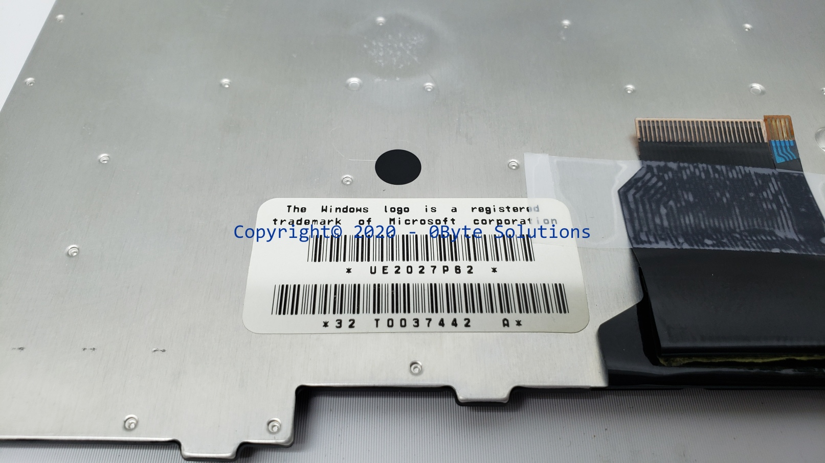 Toshiba UE2027P62 Notebook Keyboard