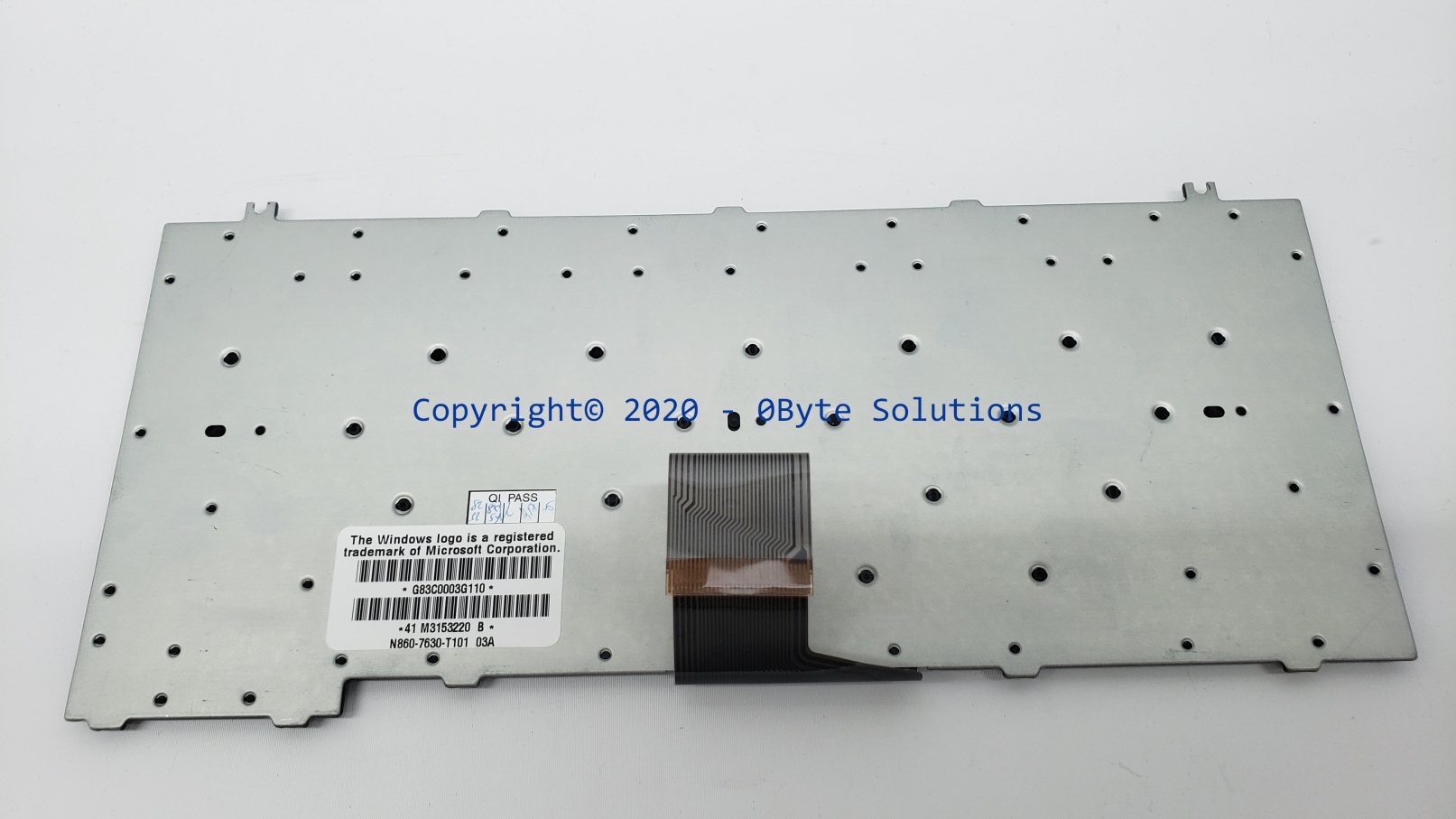 Toshiba G83C0003G110/N860-7630-T101 Notebook Keyboard