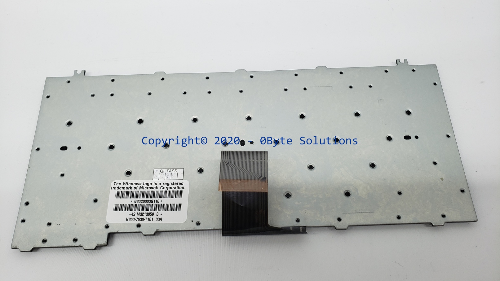 Toshiba G83C0003G110/N860-7630-T101 Notebook Keyboard