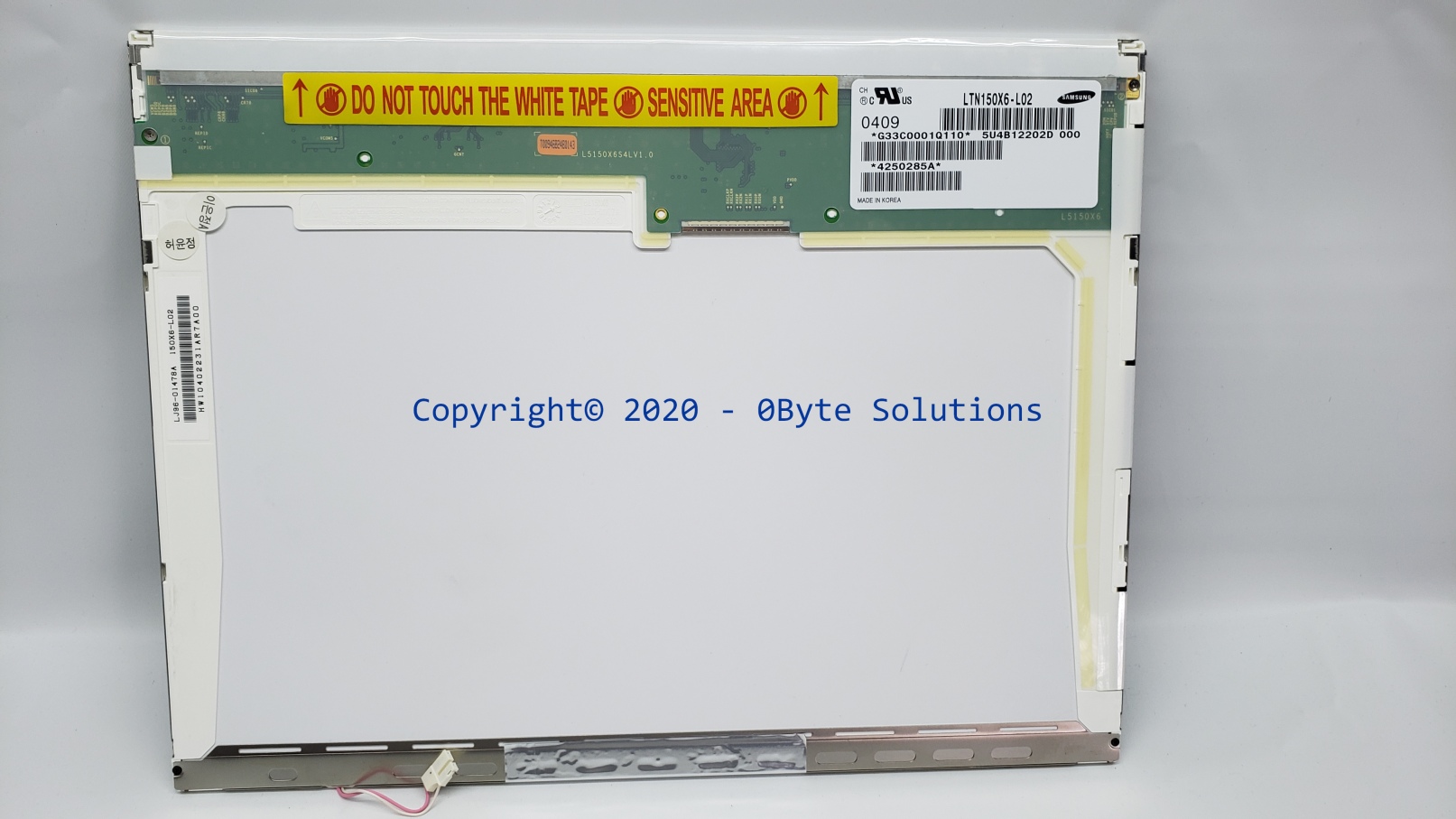 Toshiba/Samsung G33C0001Q110/LTN150X6-L02 315mm x 240mm (15.0
