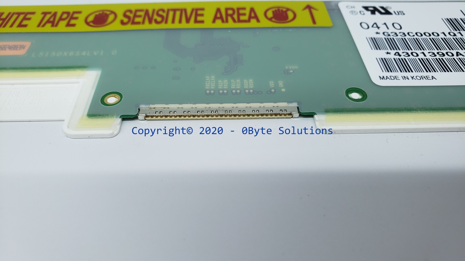 Toshiba/Samsung G33C0001Q110/LTN150X6-L02 315mm x 240mm (15.0