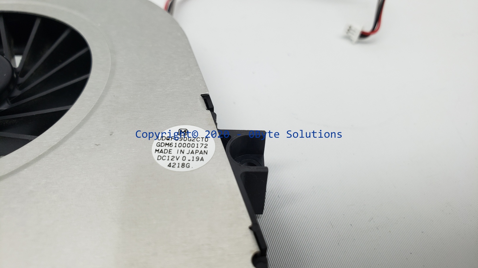 Toshiba/Panasonic GDM610000172/UDQFC90G2CTO DC12V Cooling Fan