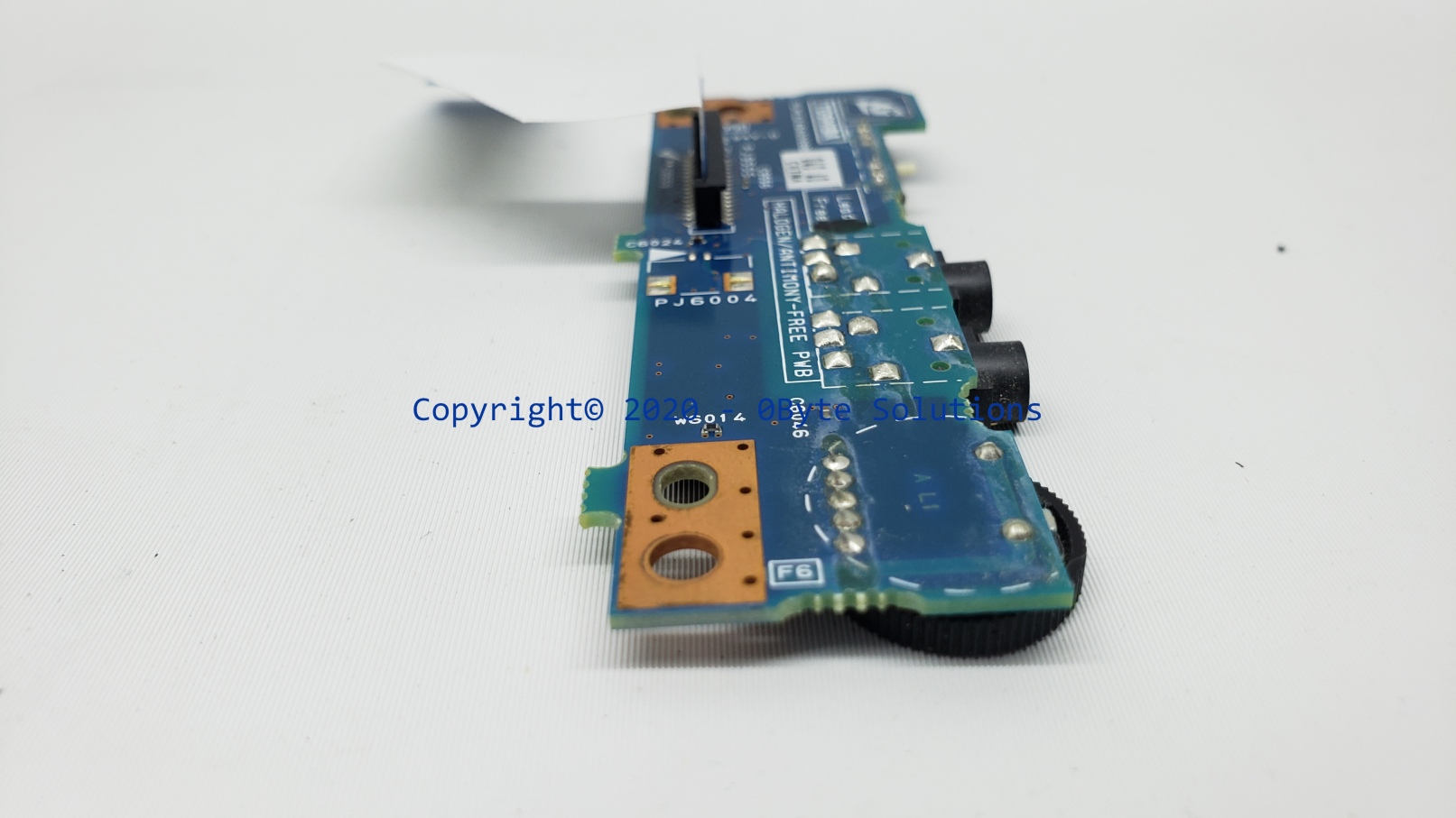 Toshiba FLM1S2 A5A000980 Audio Card + WiFi Switch with Ribbon Cable