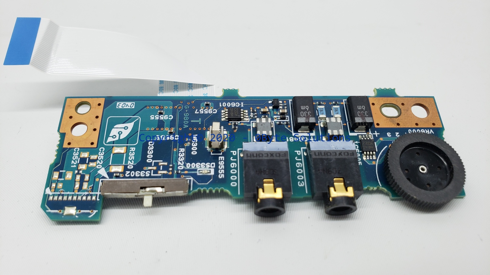 Toshiba FLM1S2 A5A000980 Audio Card + WiFi Switch with Ribbon Cable