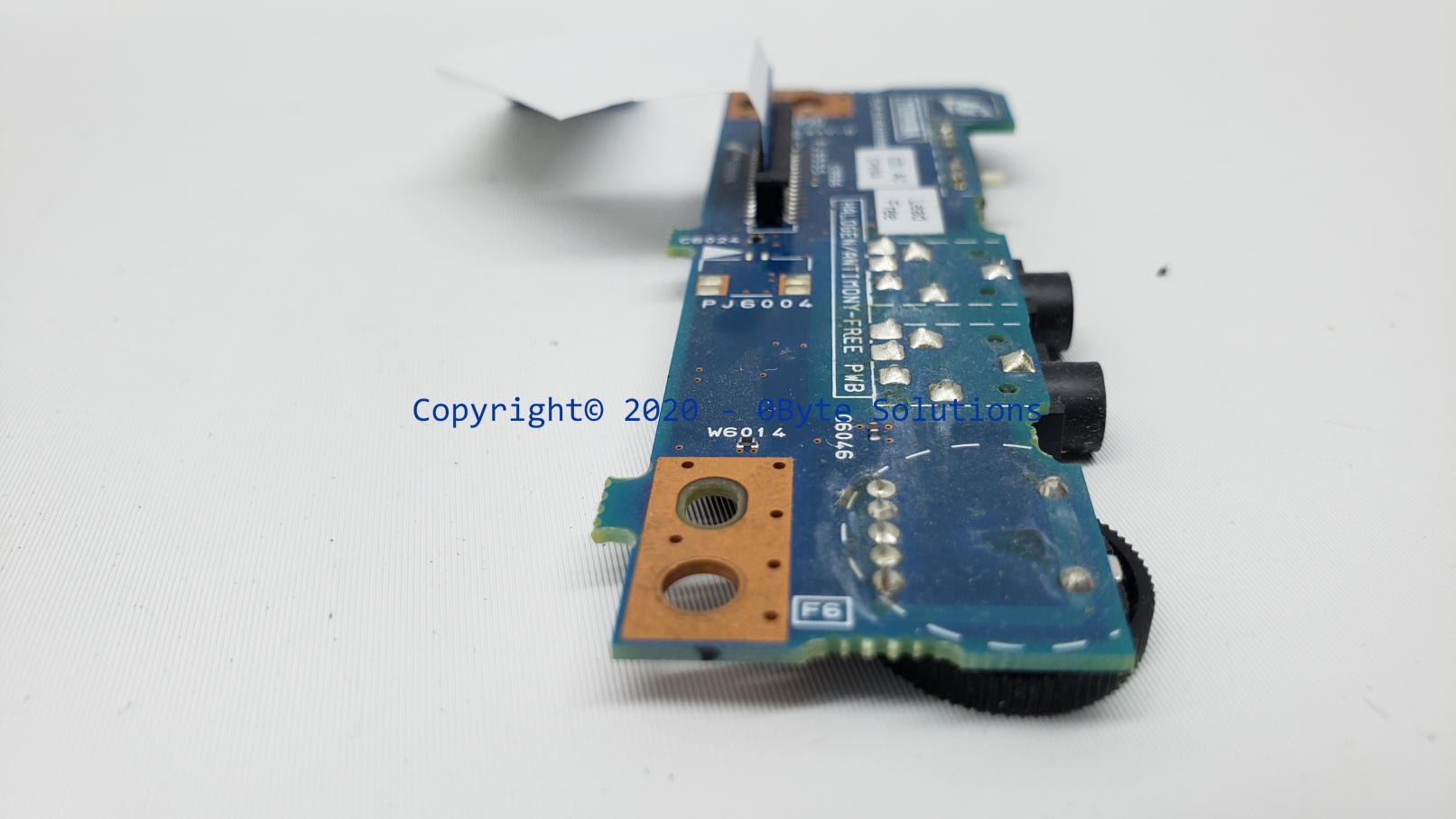 Toshiba FLM1S2 A5A000980 Audio Card + WiFi Switch with Ribbon Cable