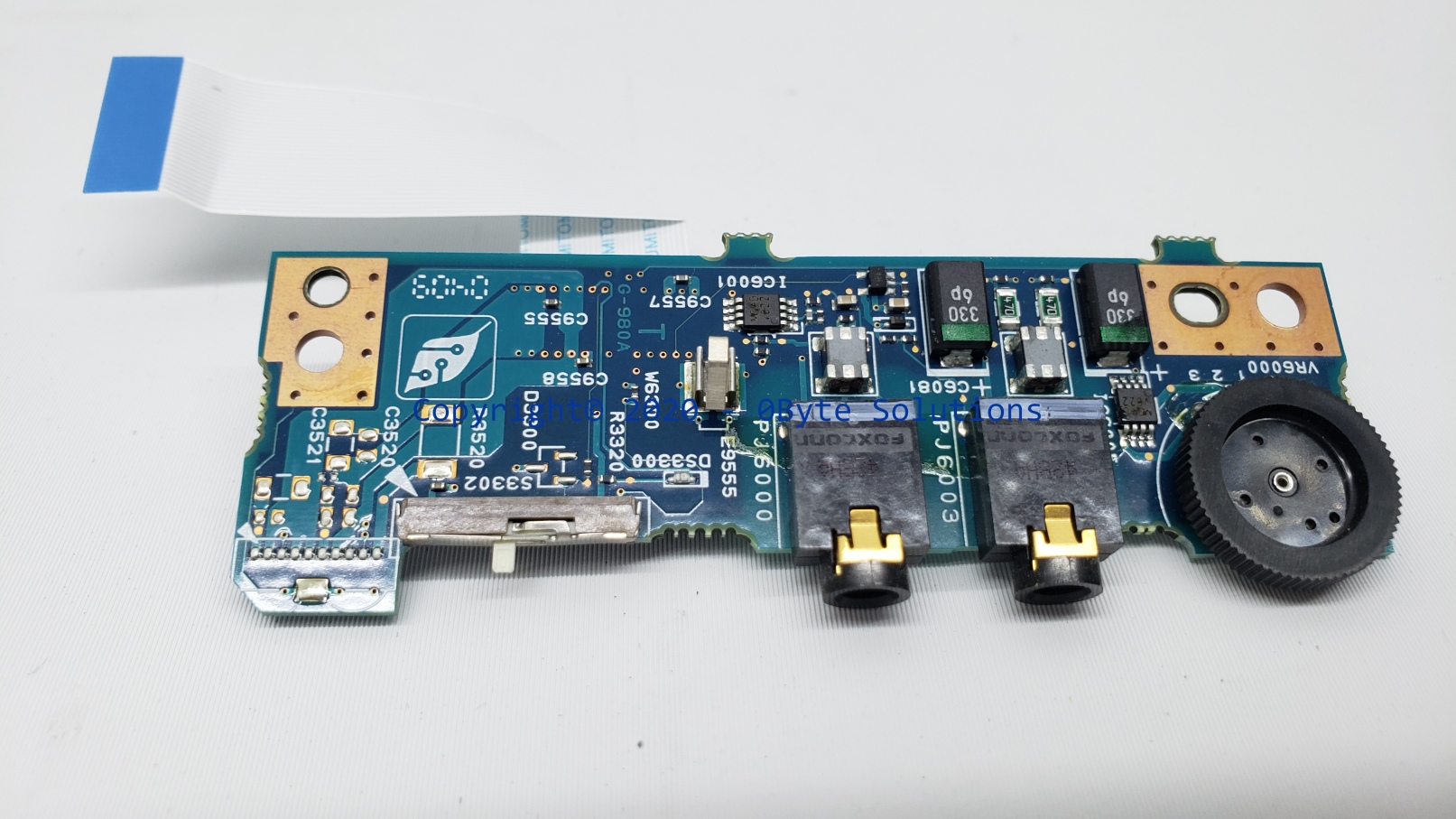 Toshiba FLM1S2 A5A000980 Audio Card + WiFi Switch with Ribbon Cable