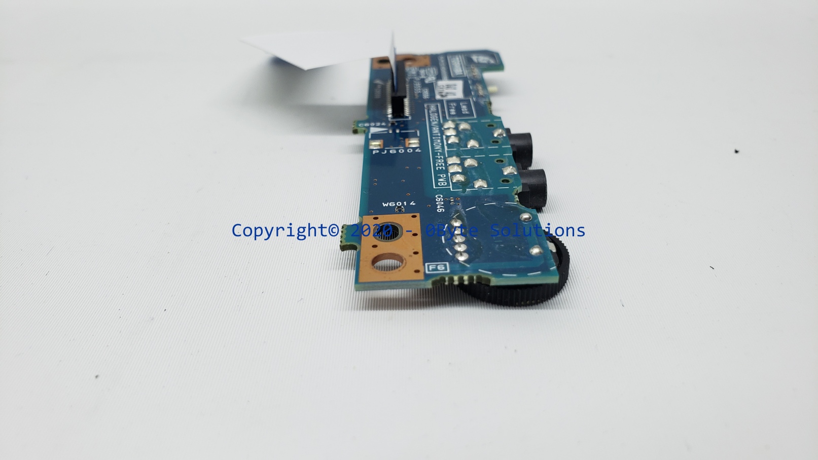 Toshiba FLM1S2 A5A000980 Audio Card + WiFi Switch with Ribbon Cable