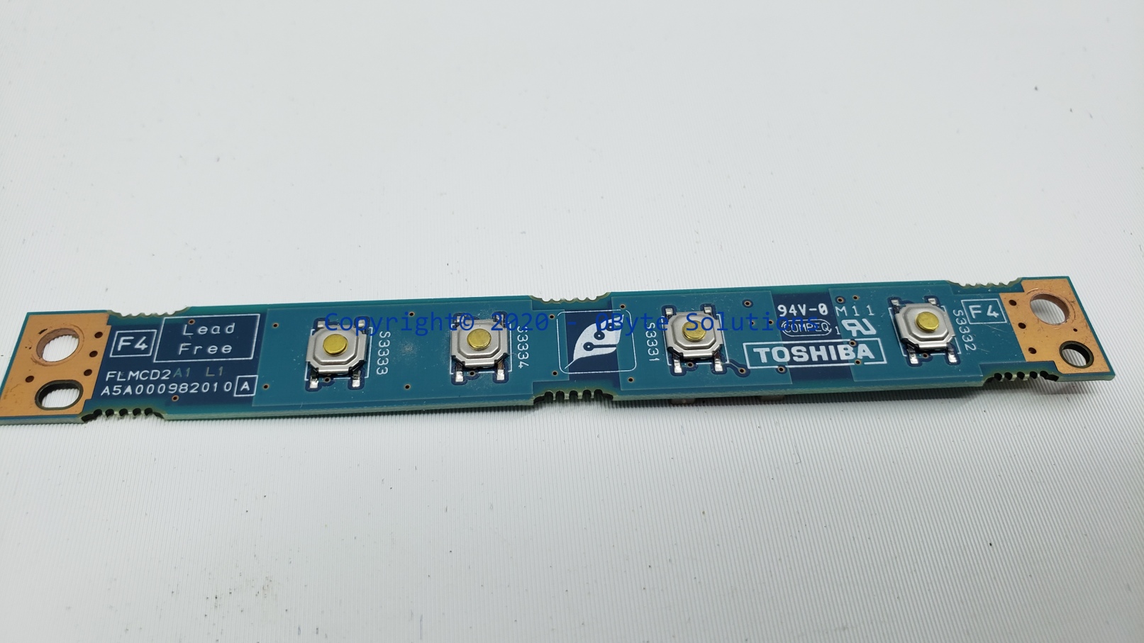 Toshiba A5A000982010/Satellite A45 Power Button Board