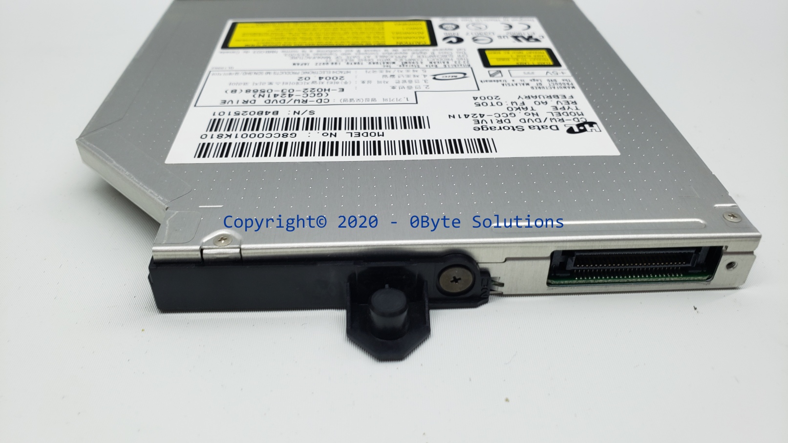 Toshiba/Hitachi LG G8CC0001K810/GCC-4241N (TAK0) CD/DVD Optical Drive