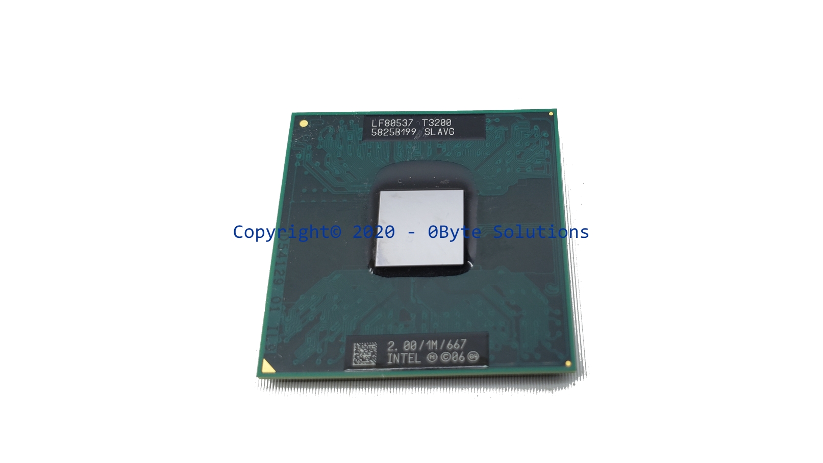 Intel® SLAVG Pentium® M Dual-Core T3200 Processor 2.0GHz, 1MCache, 667MHz Socket P CPU