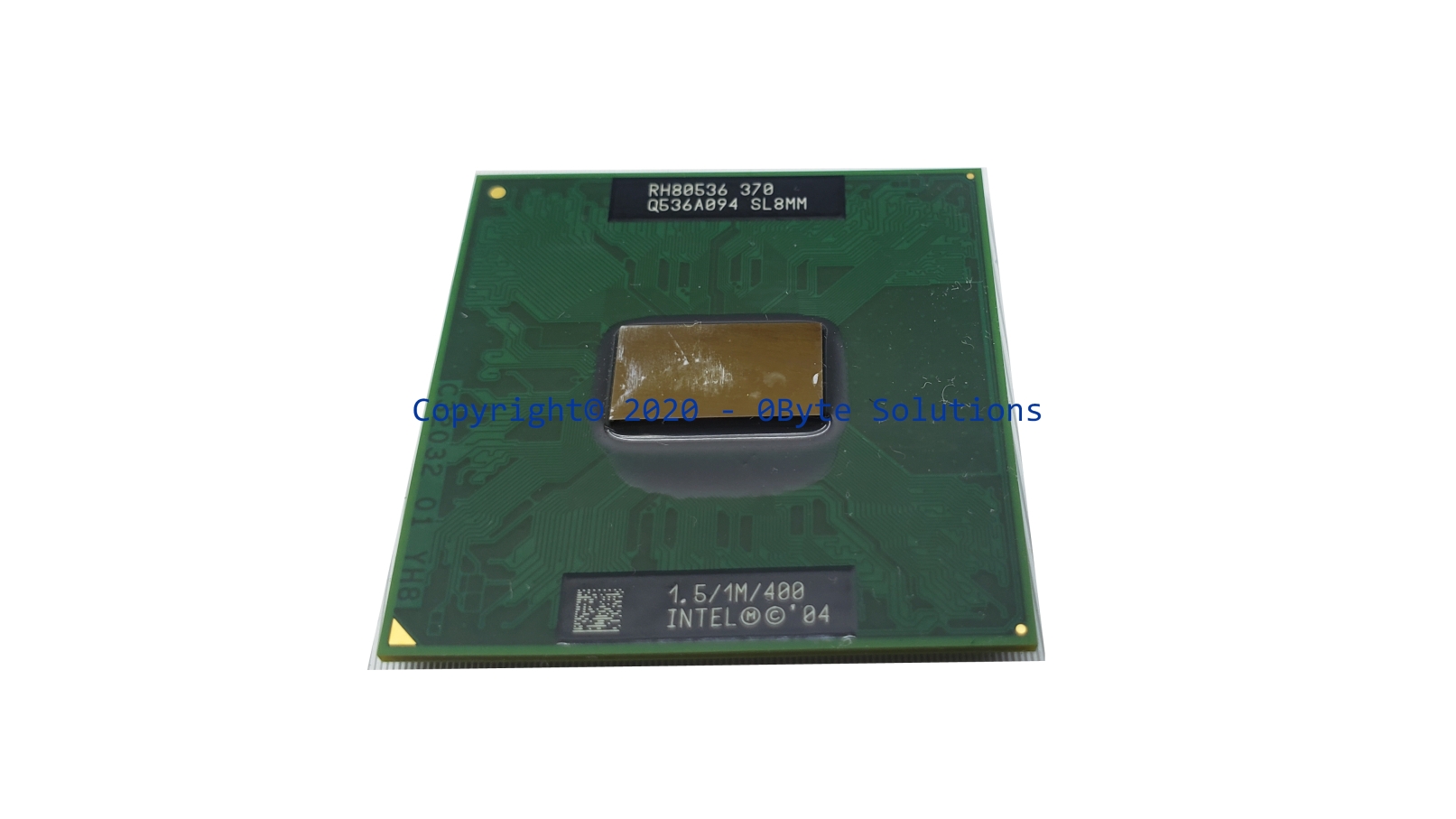 Intel® SL8MM Celeron® M Processor 370 1.50 GHz, 1M Cache, 400 MHz FSB Socket mPGA478C CPU