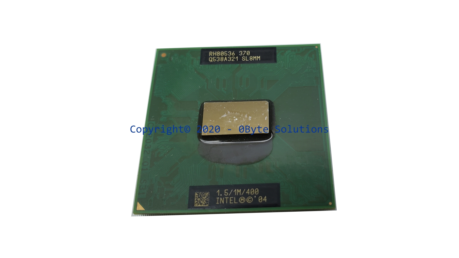 Intel® SL8MM Celeron® M Processor 370 1.50 GHz, 2M Cache, 400 MHz Socket mPGA478C CPU