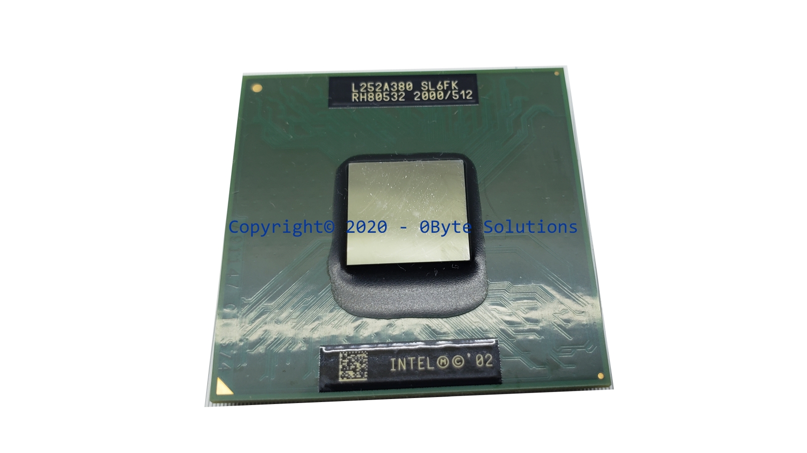 Intel® SL6FK Mobile Pentium® 4-M Processor 2.0GHz, 512KCache, 400MHz FSB Socket mPGA478B CPU