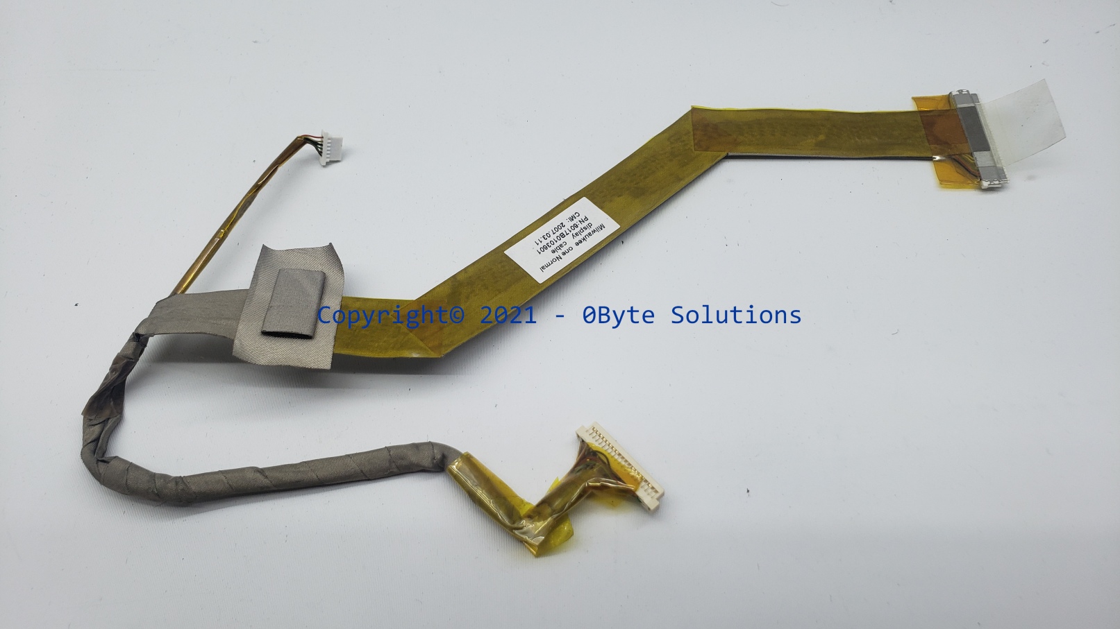 INVENTEC MILWAUKEE 6017B0103601 LCD Display Cable