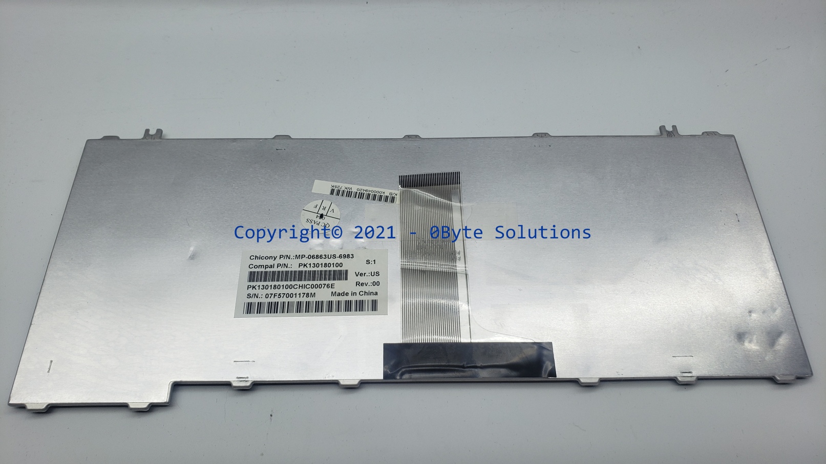 Chicony MP-06863US-6983 Notebook Keyboard