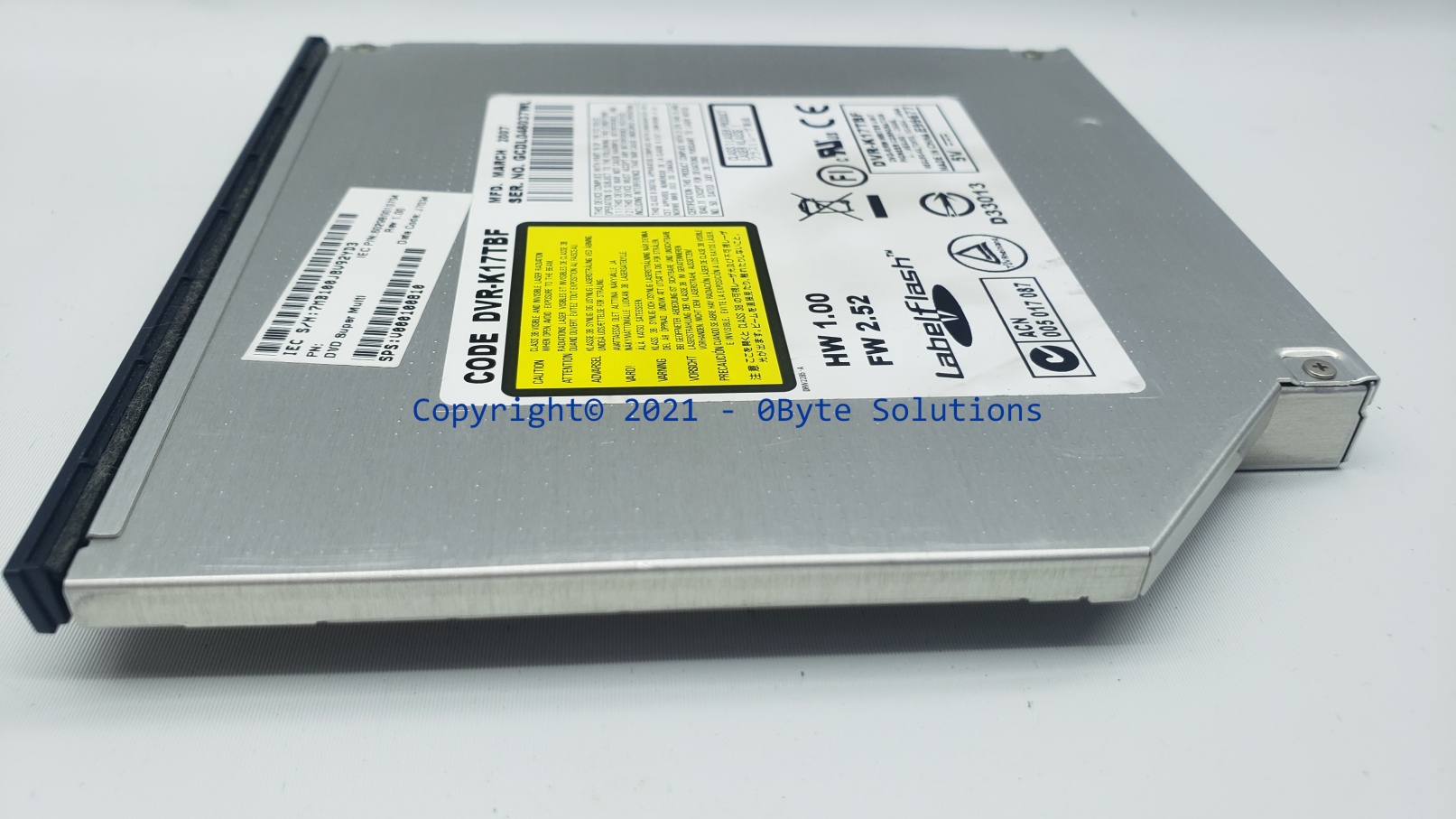 Pioneer DVR-K17TBF CD-RW/DVD Drive