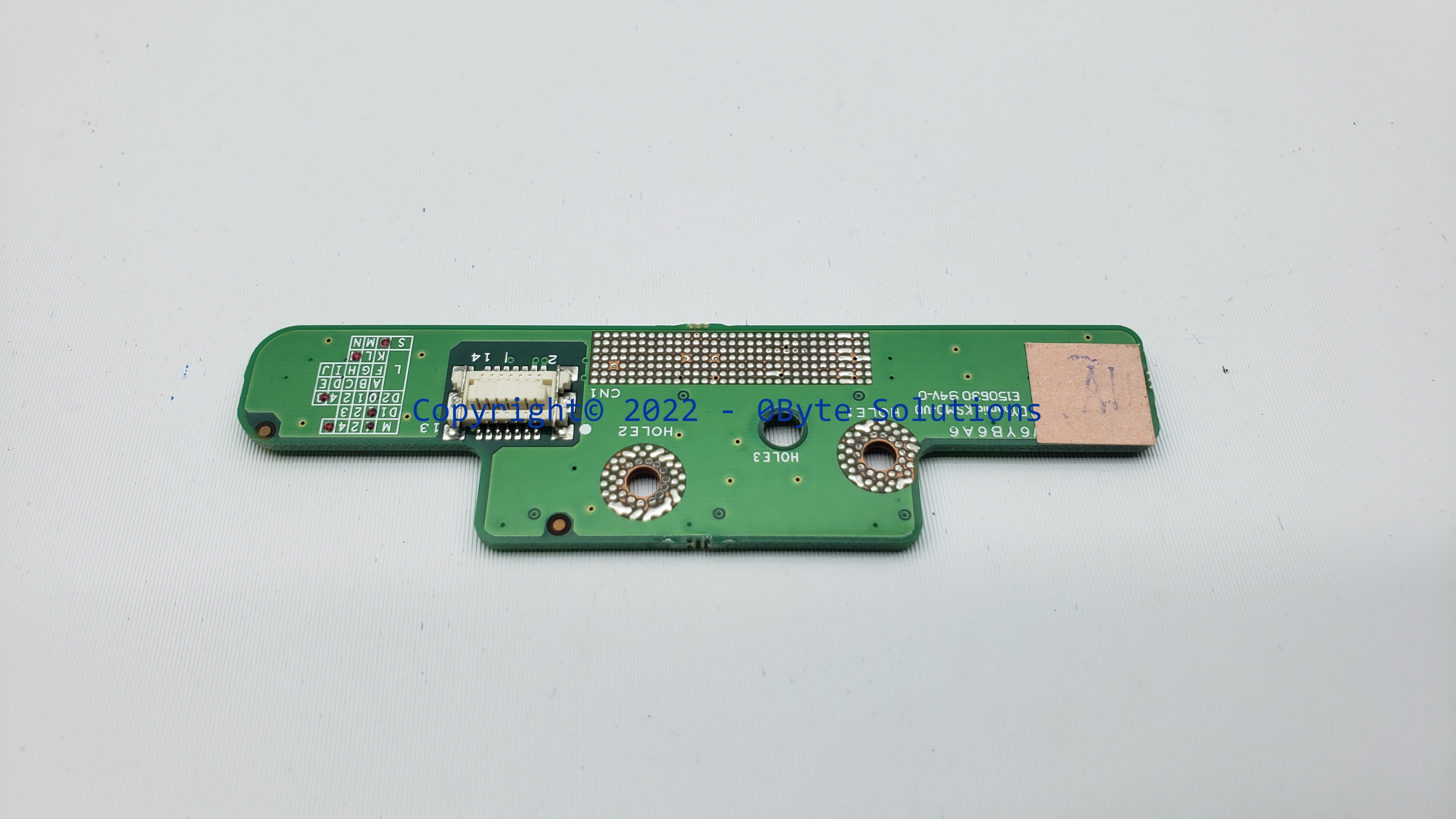 Toshiba DA0EW6YB6A6 Power Button/LED Board