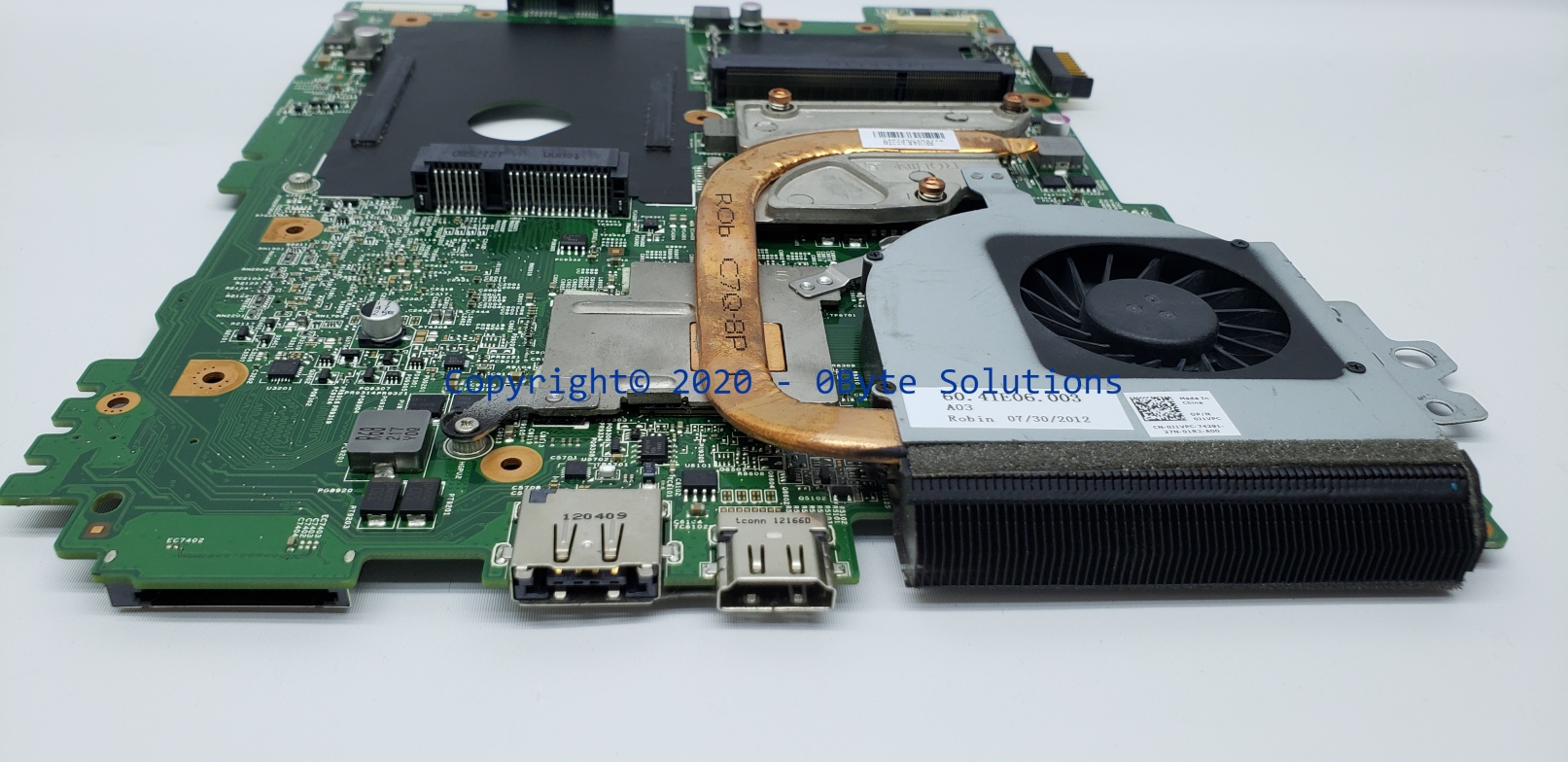 Dell Inspiron 15R 0NKC7K Notebook Mainboard with CPU Fan & CPU