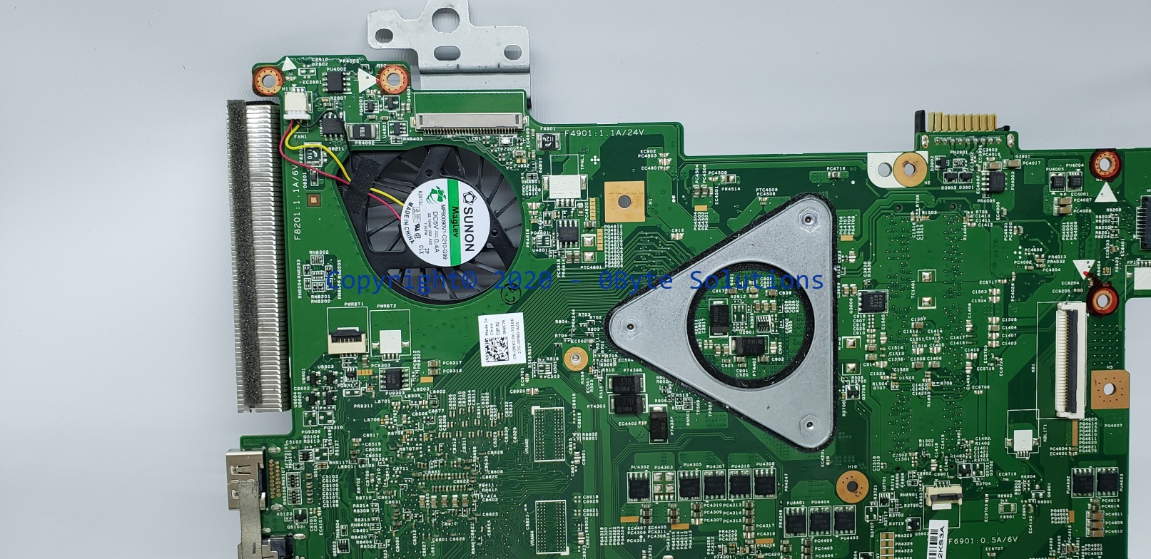 Dell Inspiron 15R 0NKC7K Notebook Mainboard with CPU Fan & CPU