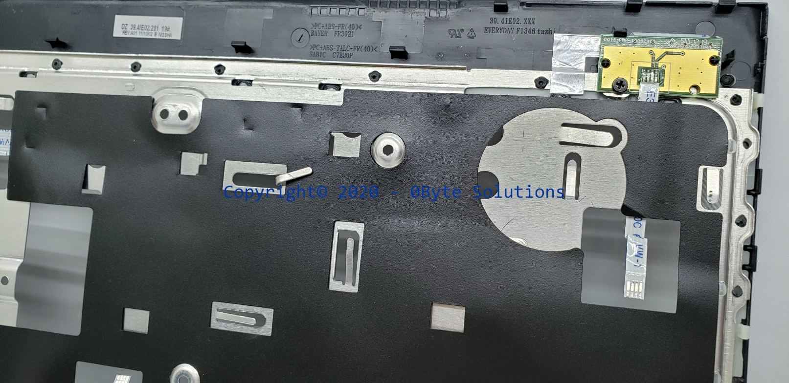 Dell 0DRHPC Palmrest/Cover with TouchPad