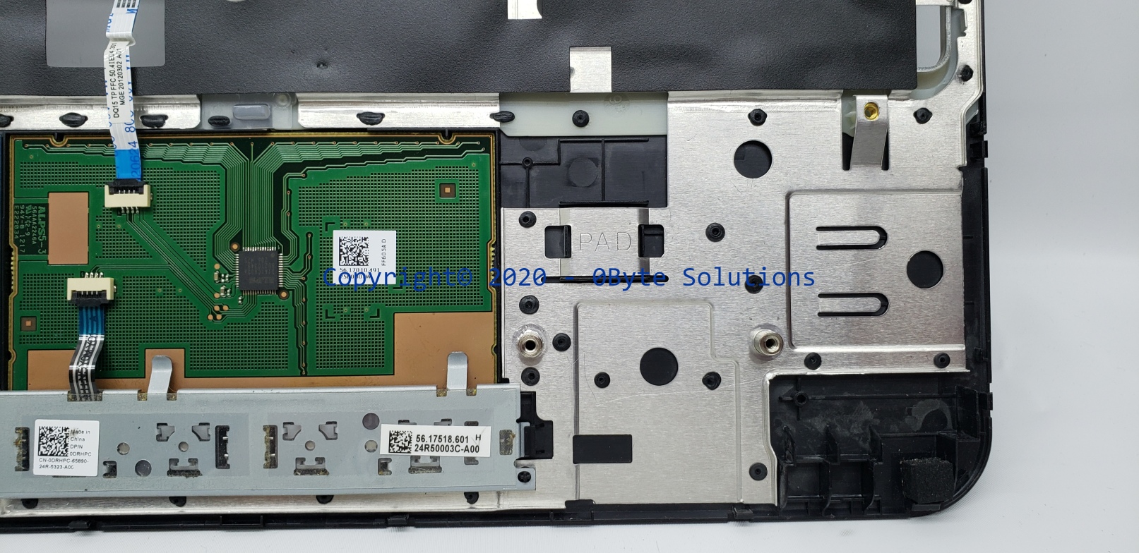 Dell 0DRHPC Palmrest/Cover with TouchPad