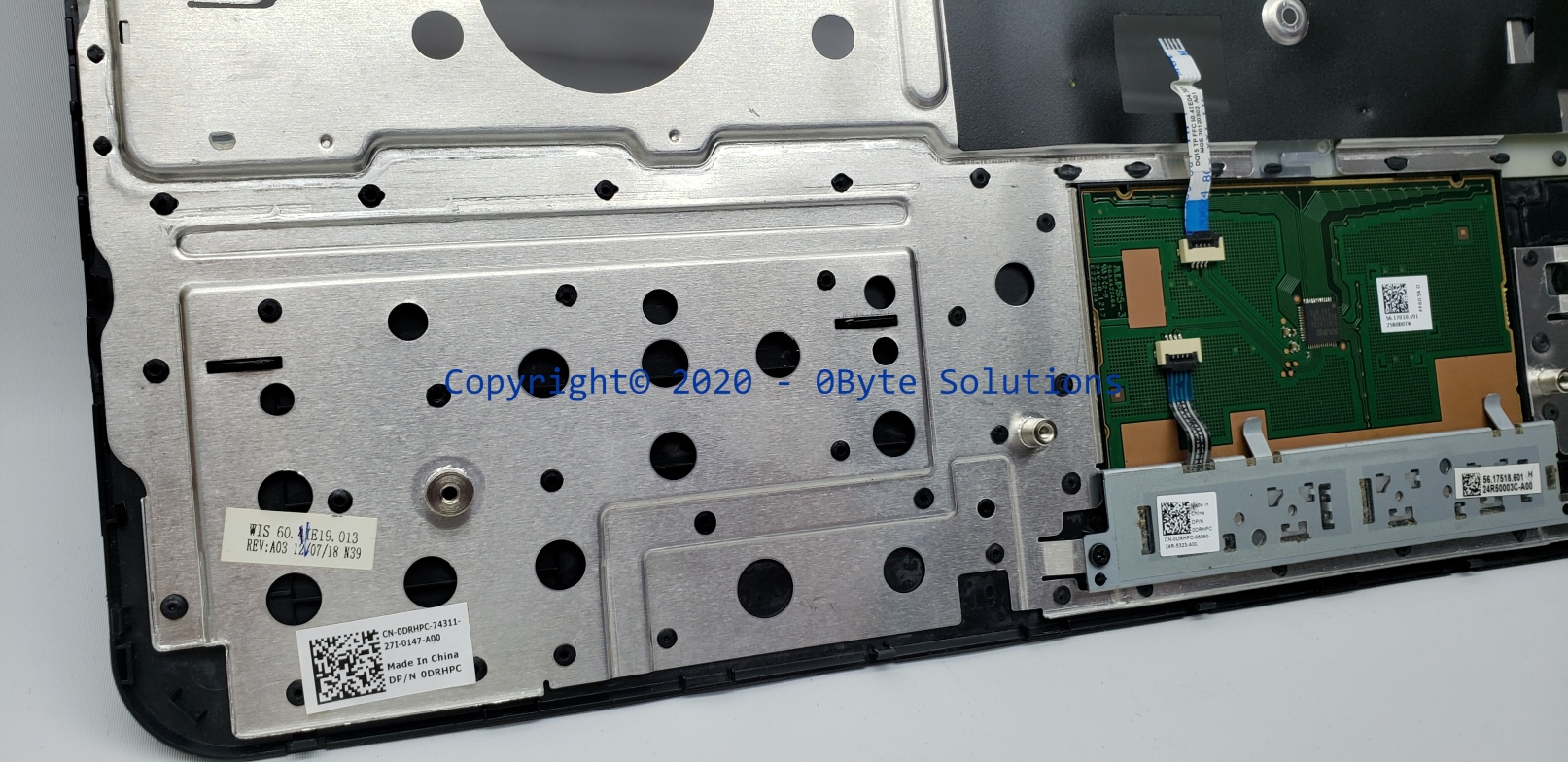 Dell 0DRHPC Palmrest/Cover with TouchPad