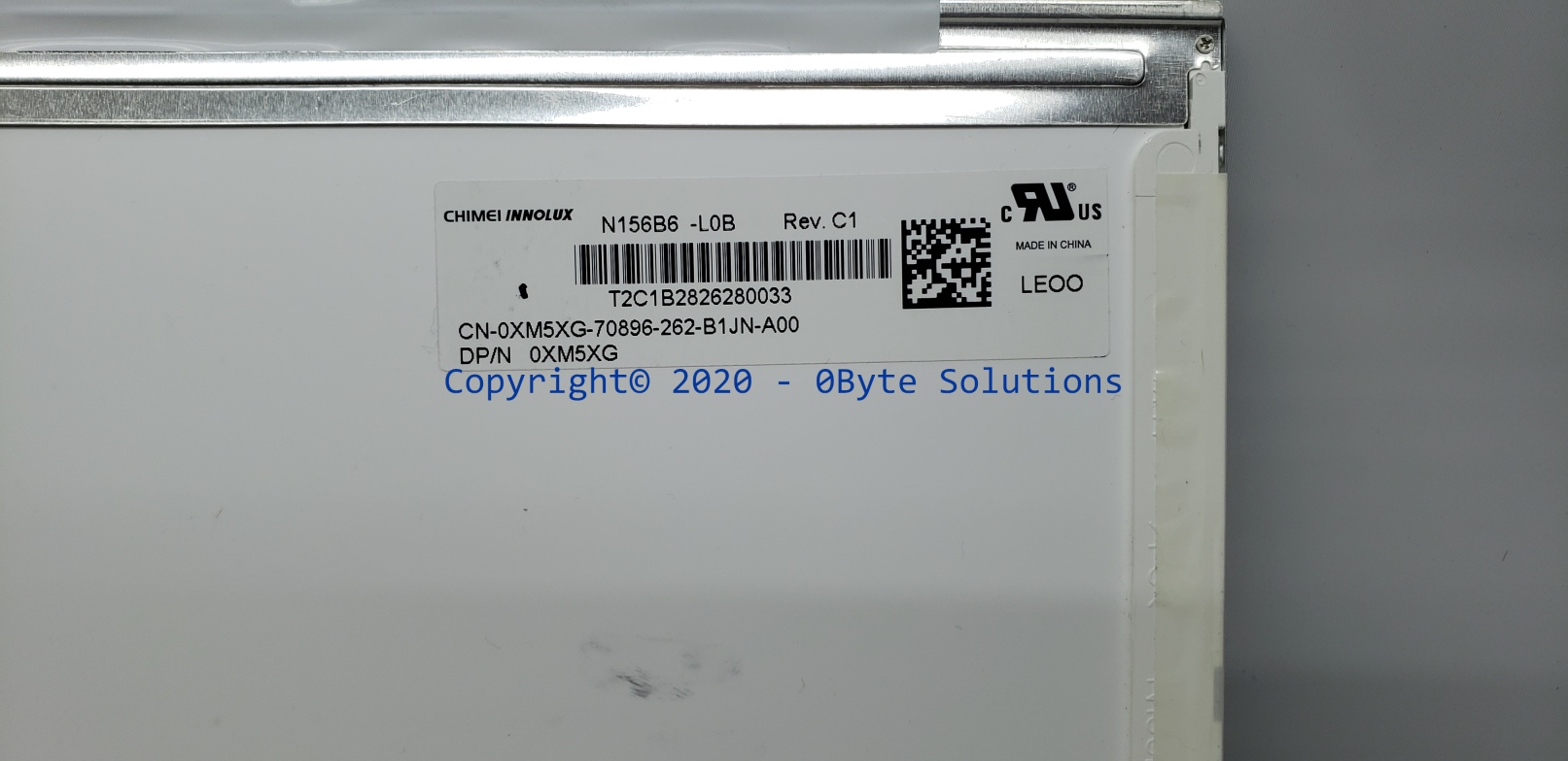 Chimei/Innolux N156B6-L0B 359mm x 209mm (15.6