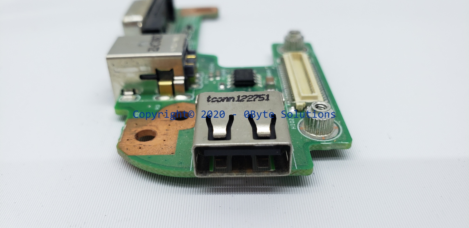 Dell 10808-1/48.4IF05.011 DC Power Jack/VGA/USB Board