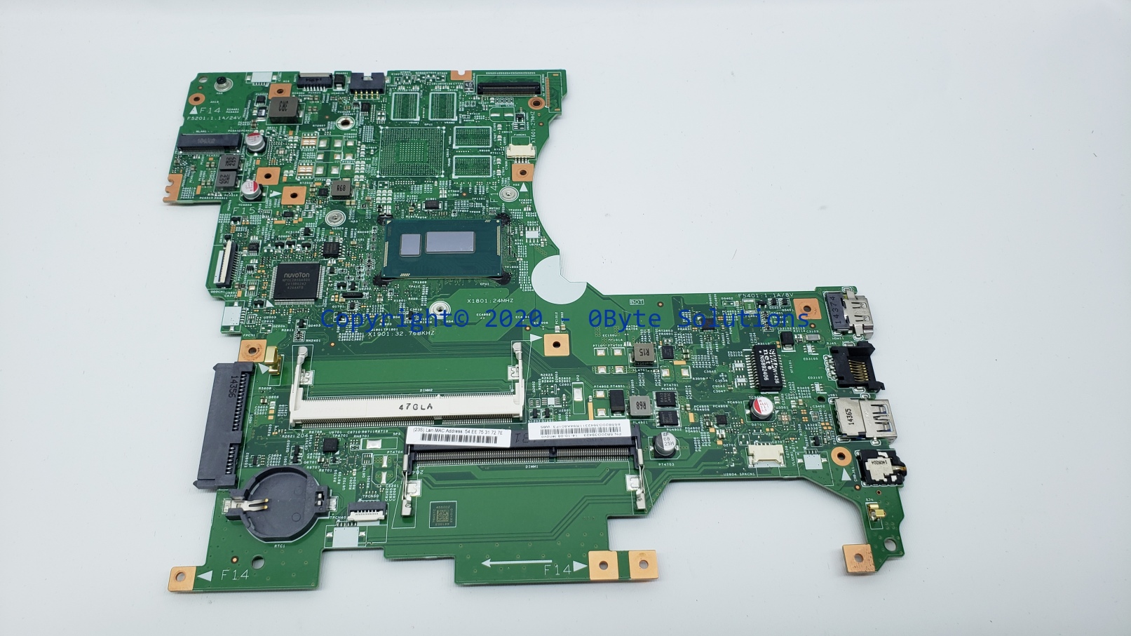 Lenovo 5B20G39423 Notebook Mainboard with CPU