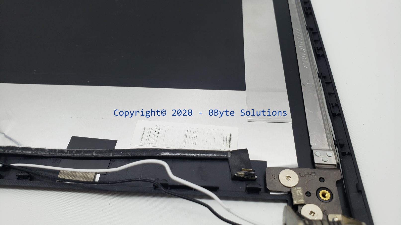 Lenovo Screen Lid with Hinges, Screen Cable, Webcam & WiFi Antennae